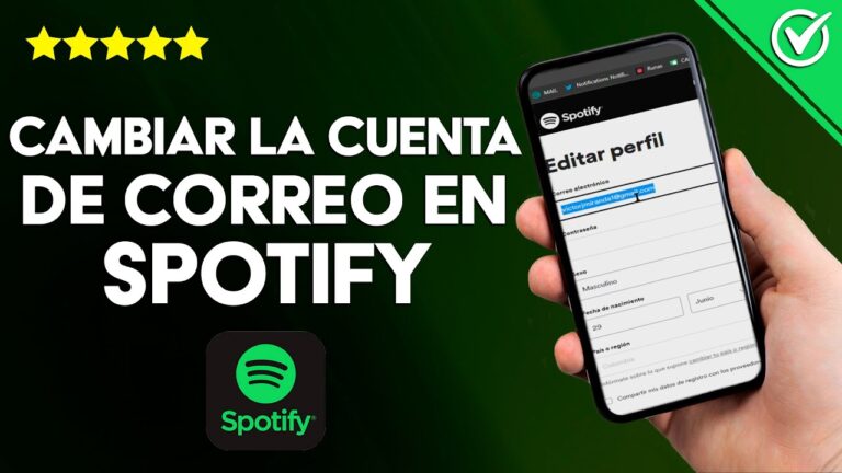 Cómo Cambiar el Correo Electrónico de tu Cuenta de Spotify