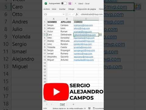 Gu&iacute;a para insertar un email en Excel de forma sencilla